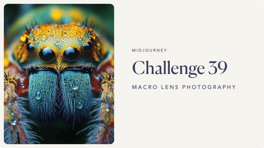 Macro Lens Photography with Midjourney - Week 39