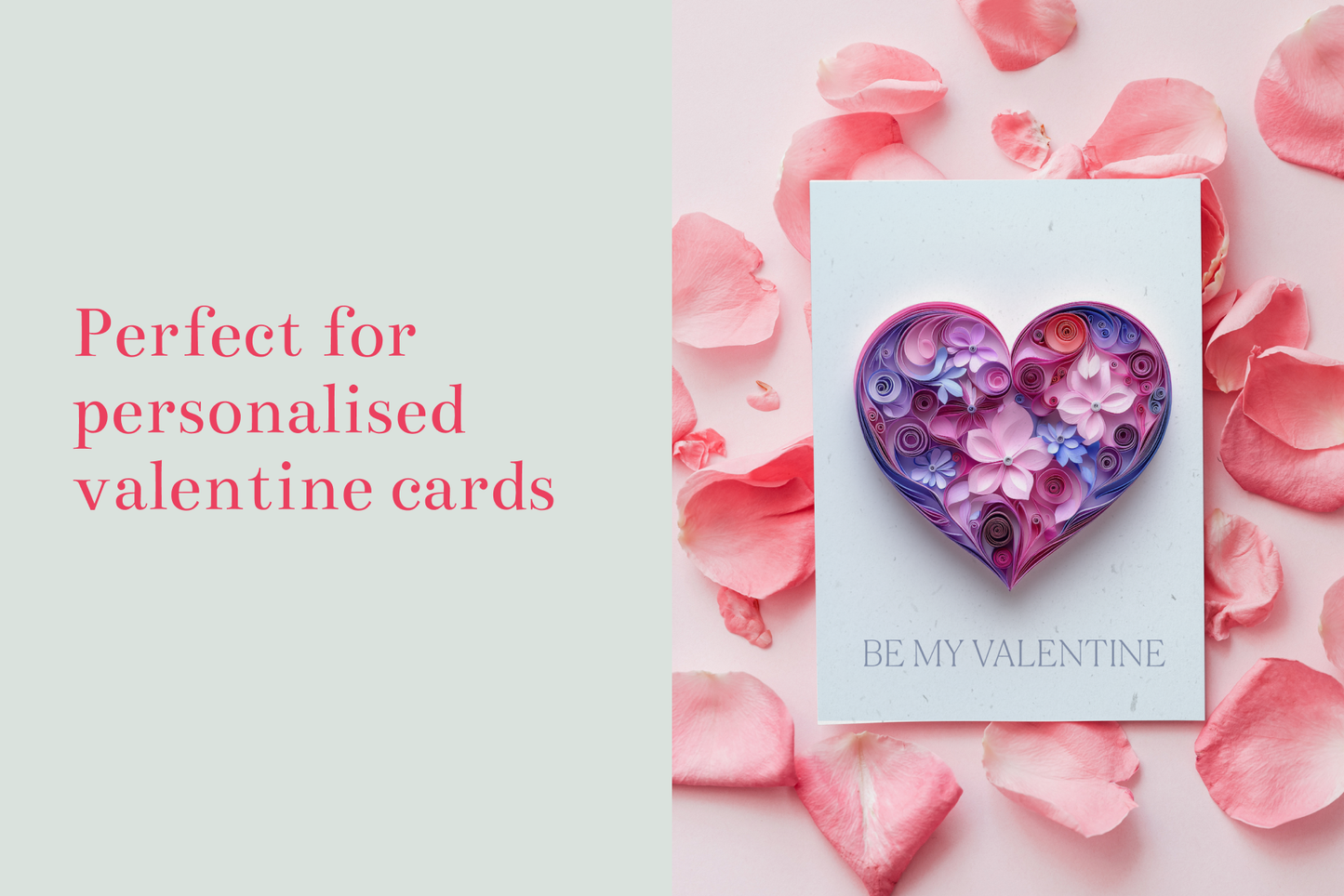 Be My Valentine - Hearts - Typedreams