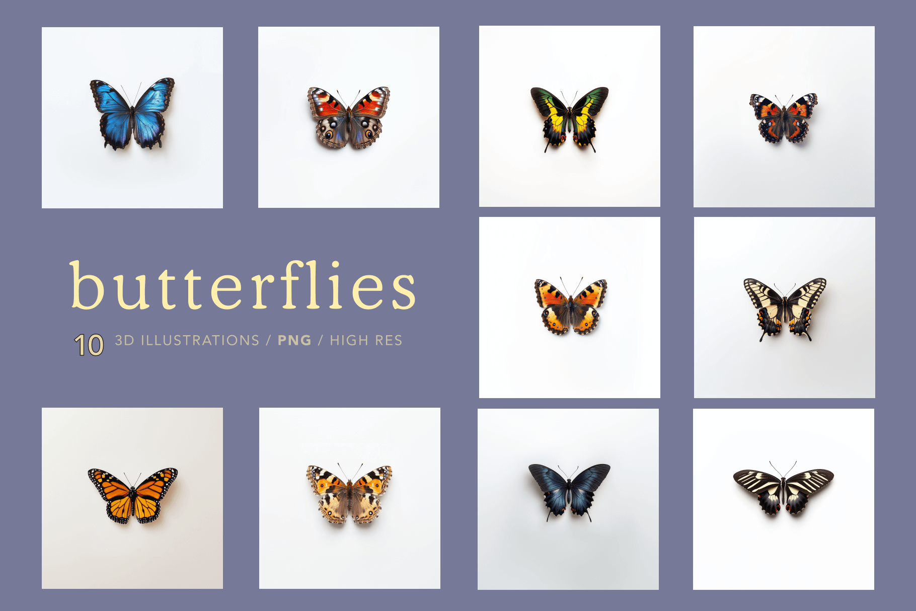 Butterflies - Typedreams