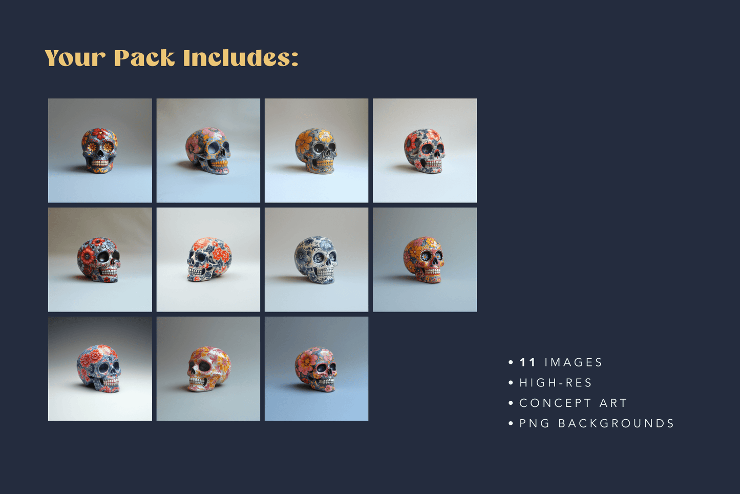 Las Calaveras - Day of the Dead - Typedreams