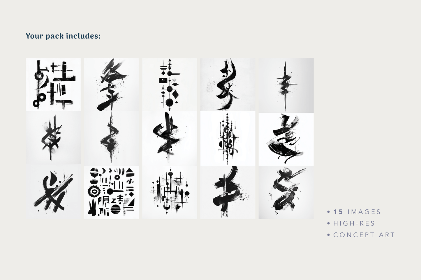 Calligraphic Symbols - Typedreams