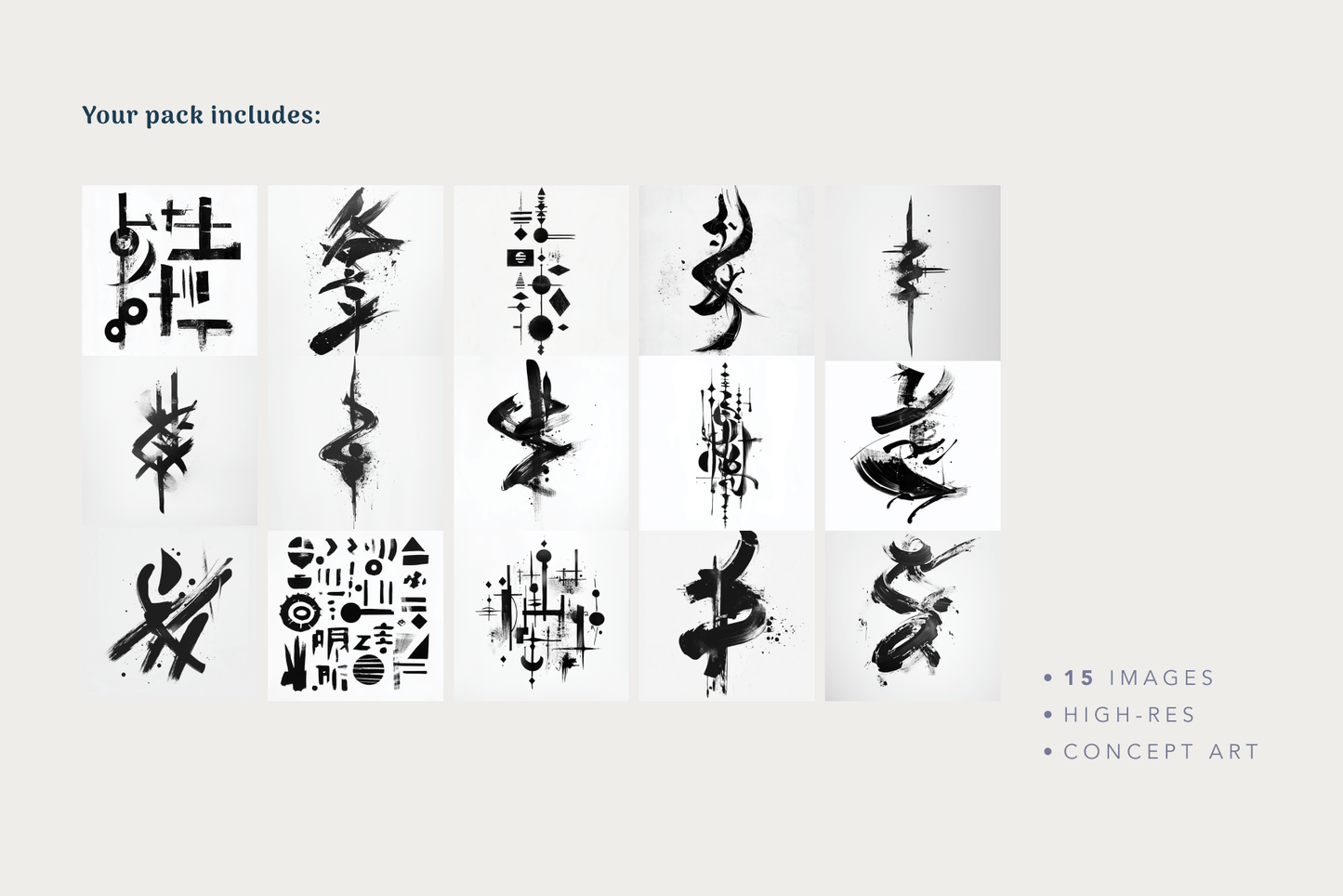 Calligraphic Symbols - Typedreams