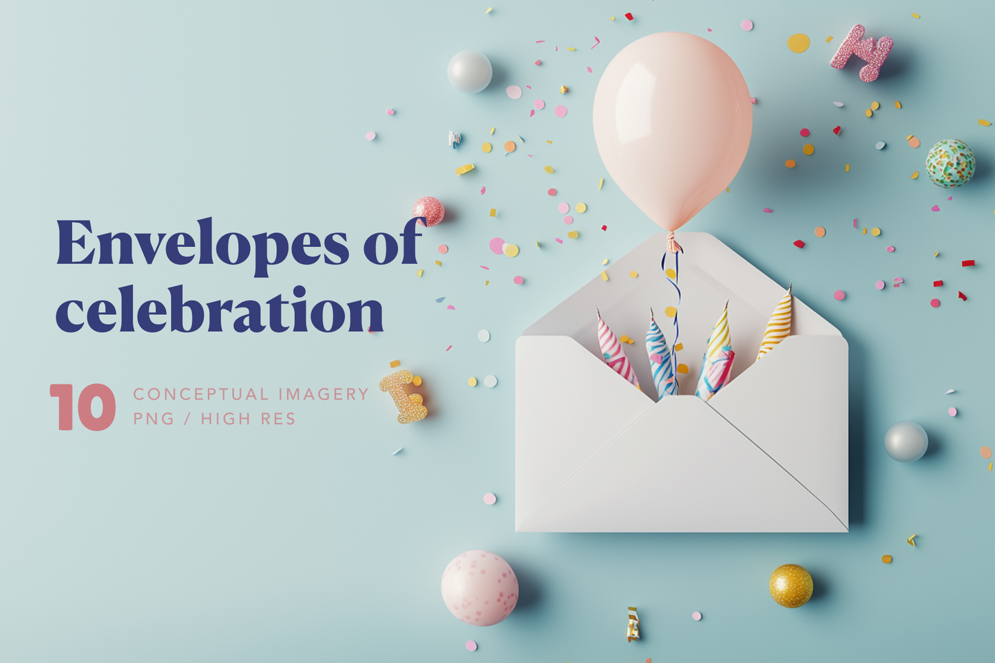 Envelopes of Celebration - Typedreams