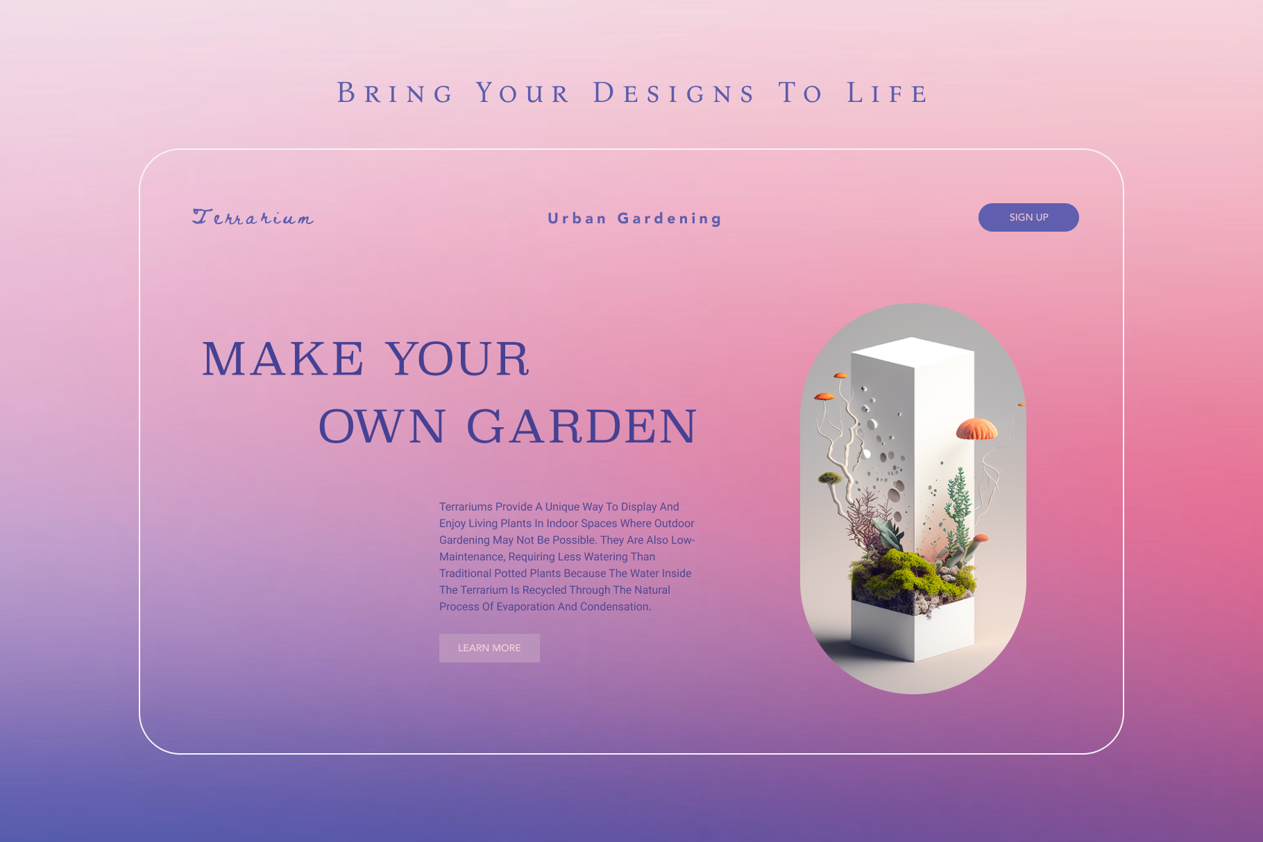 Color gradient background