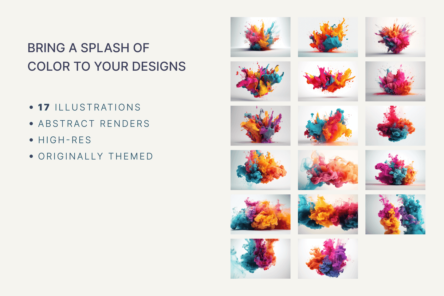 Colorful Vibes - Abstract Backgrounds - Typedreams