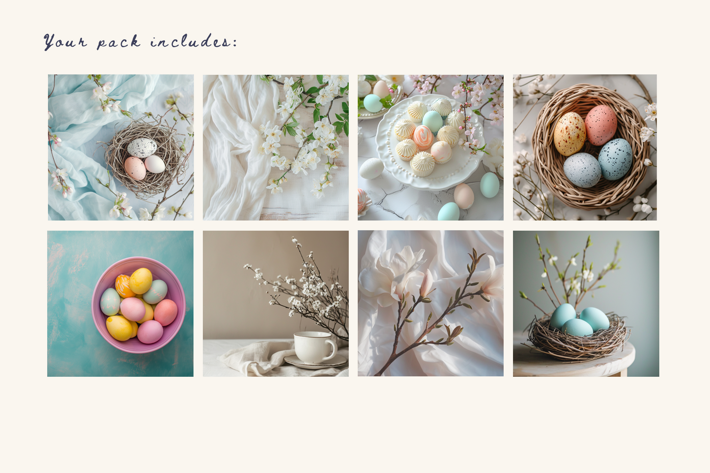 Easter Eggs Natural Beauty - Typedreams