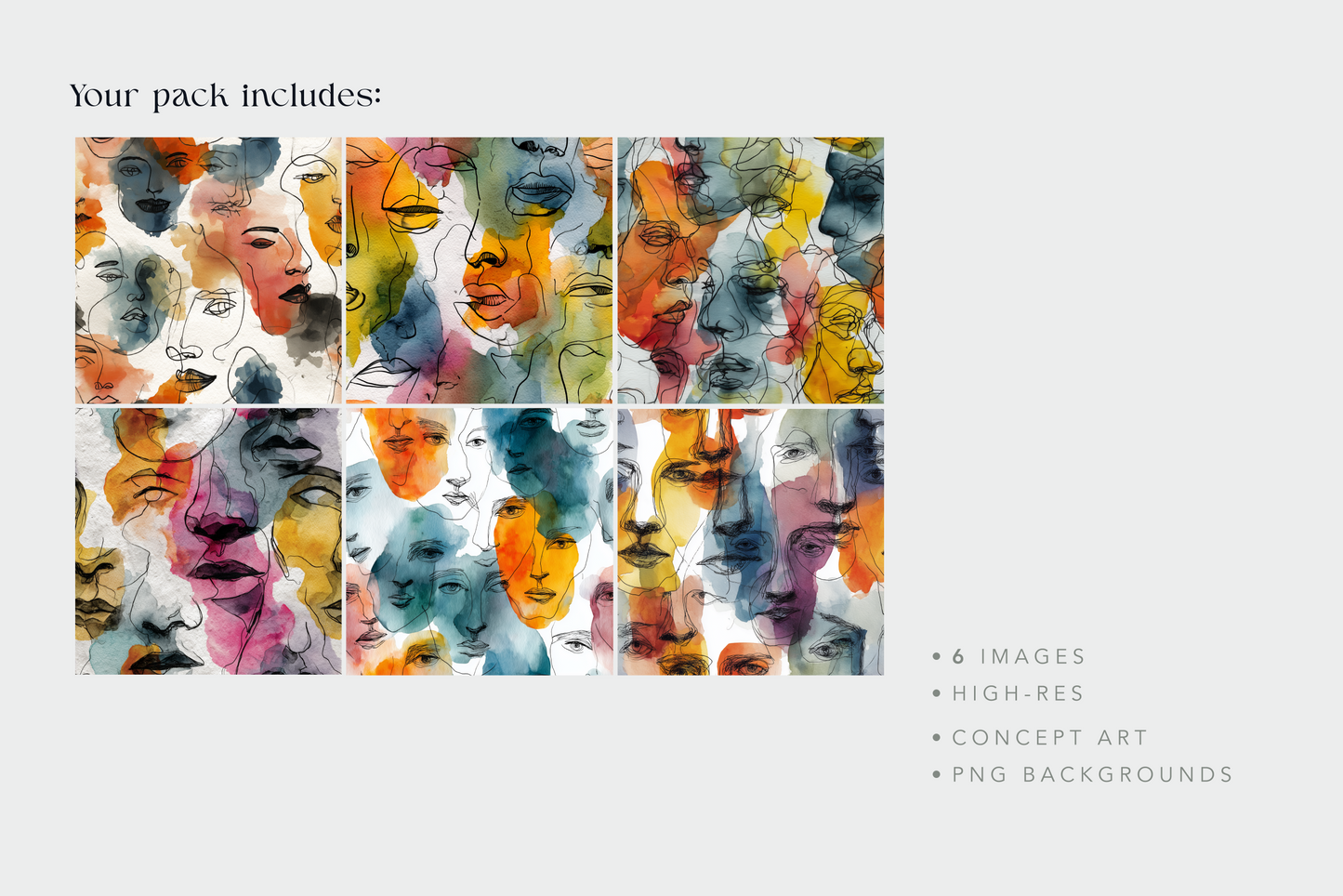 Faces - Stock Images