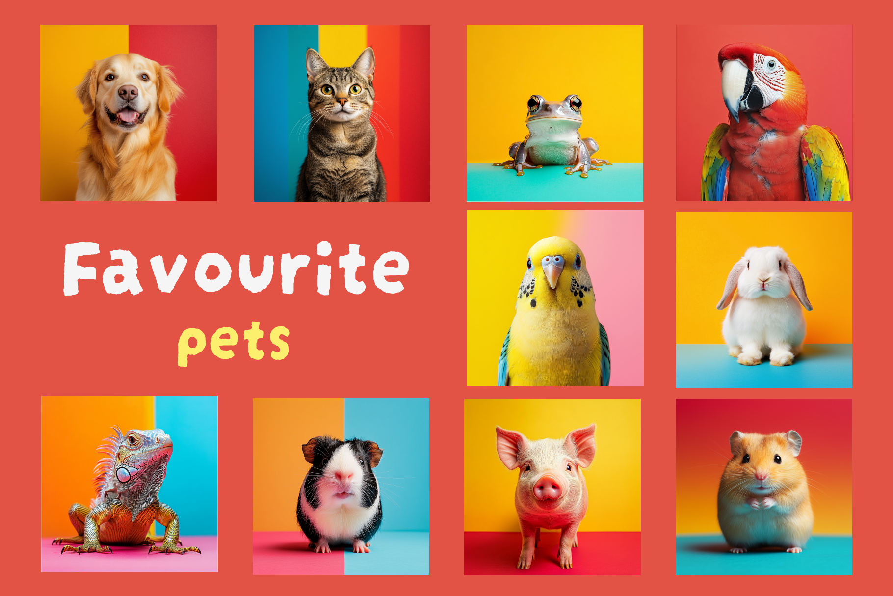 Favourite Pets - Typedreams
