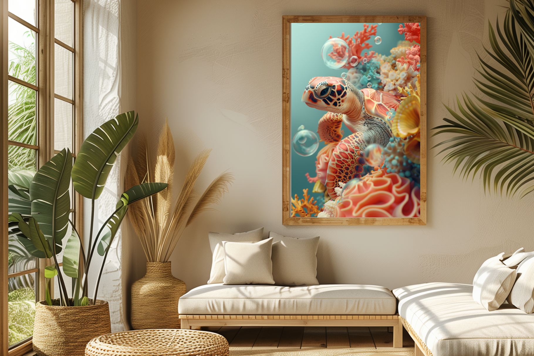 Interior Frame Mockup Set - Typedreams