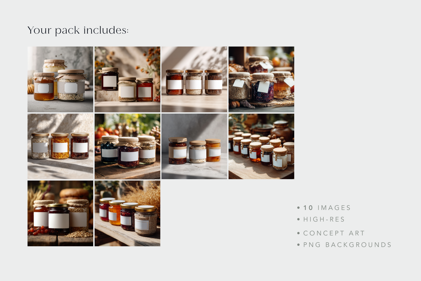 Jar Mockups - Stock Images