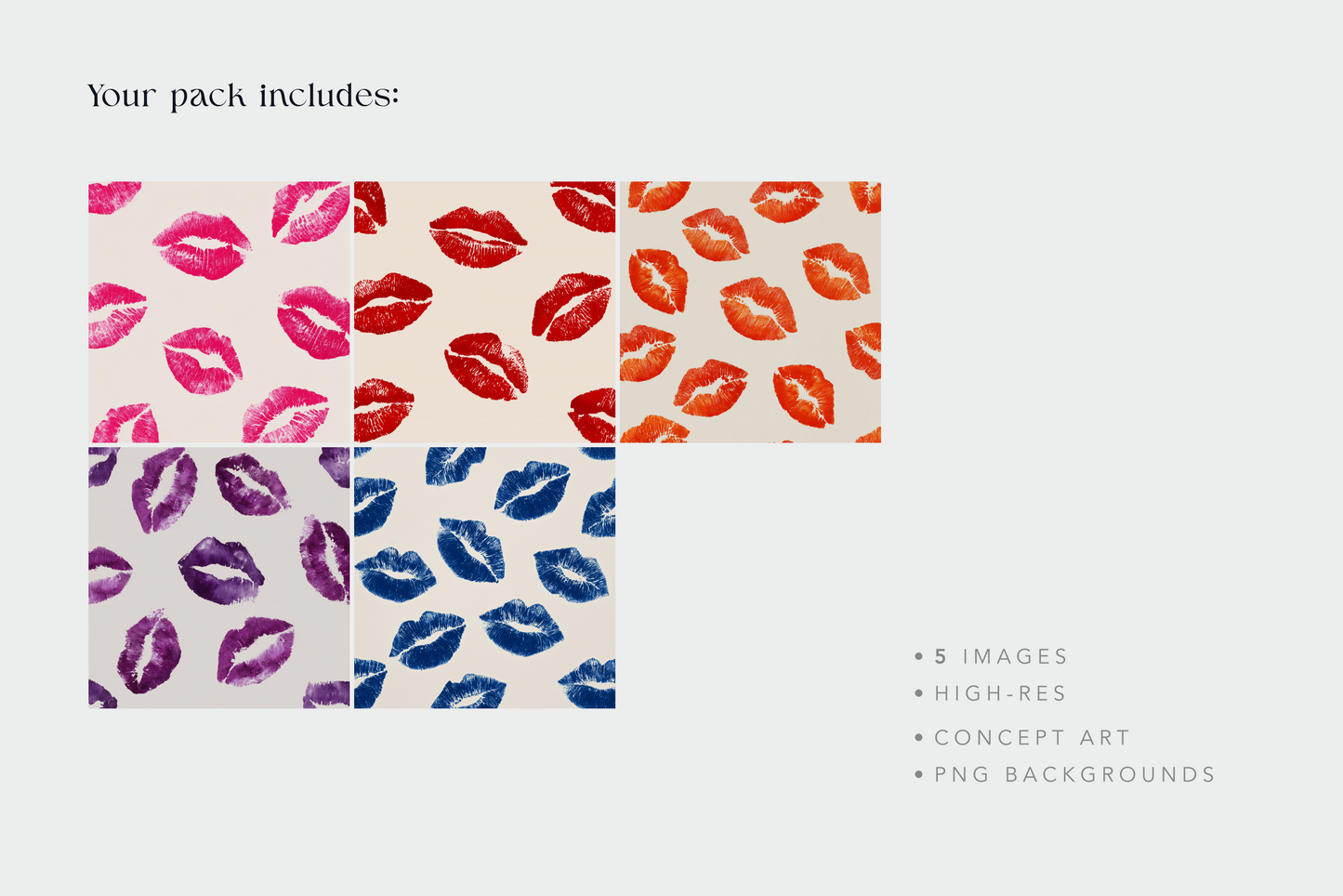 Kisses - Stock Images