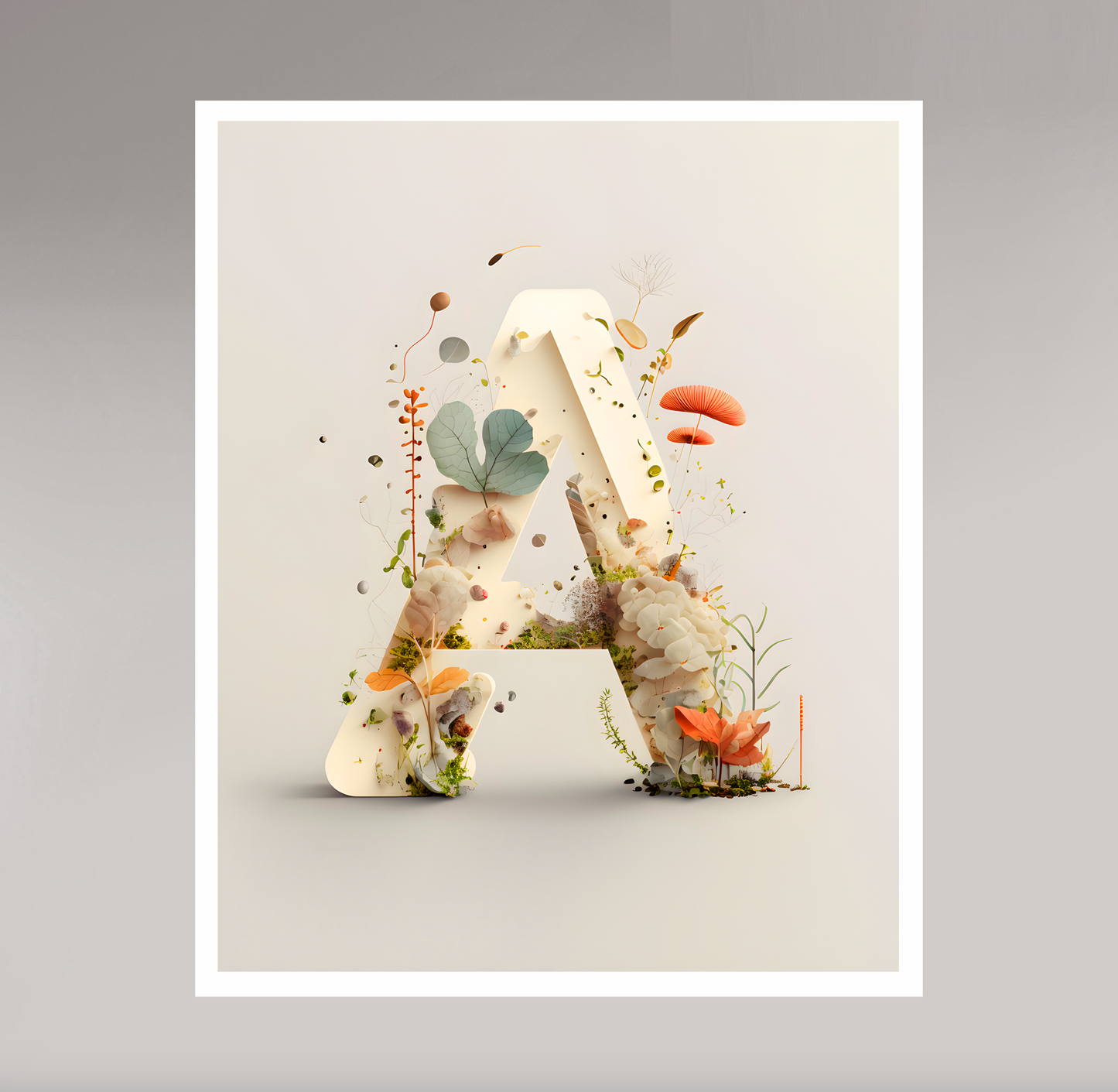 Letter A - Art Print