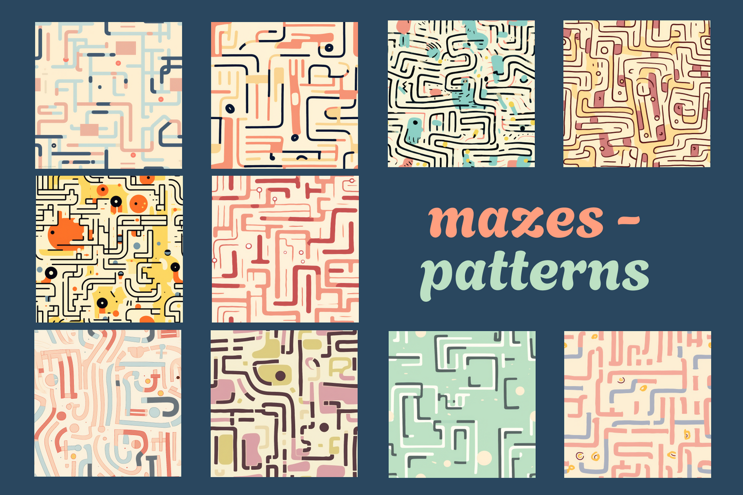 Mazes - Backgrounds - Typedreams