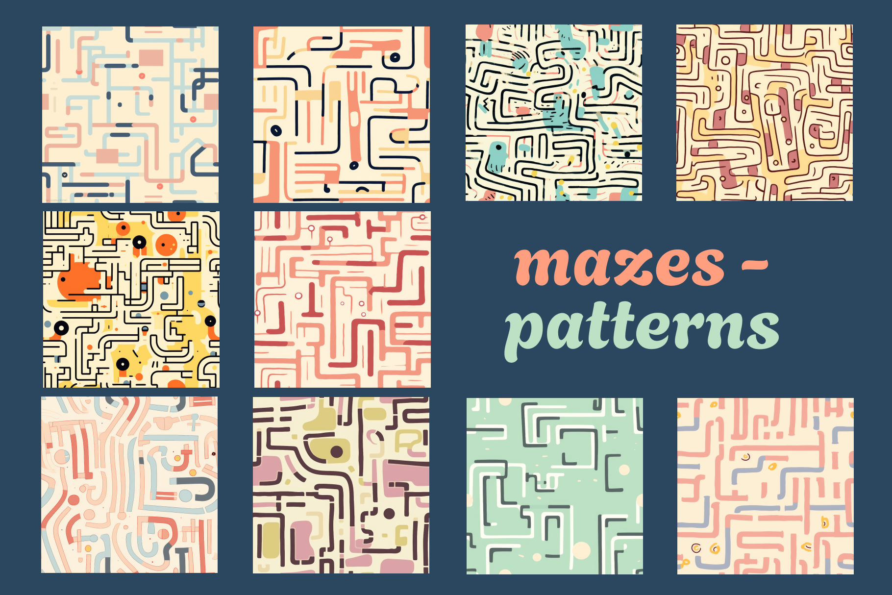 Mazes - Backgrounds - Typedreams