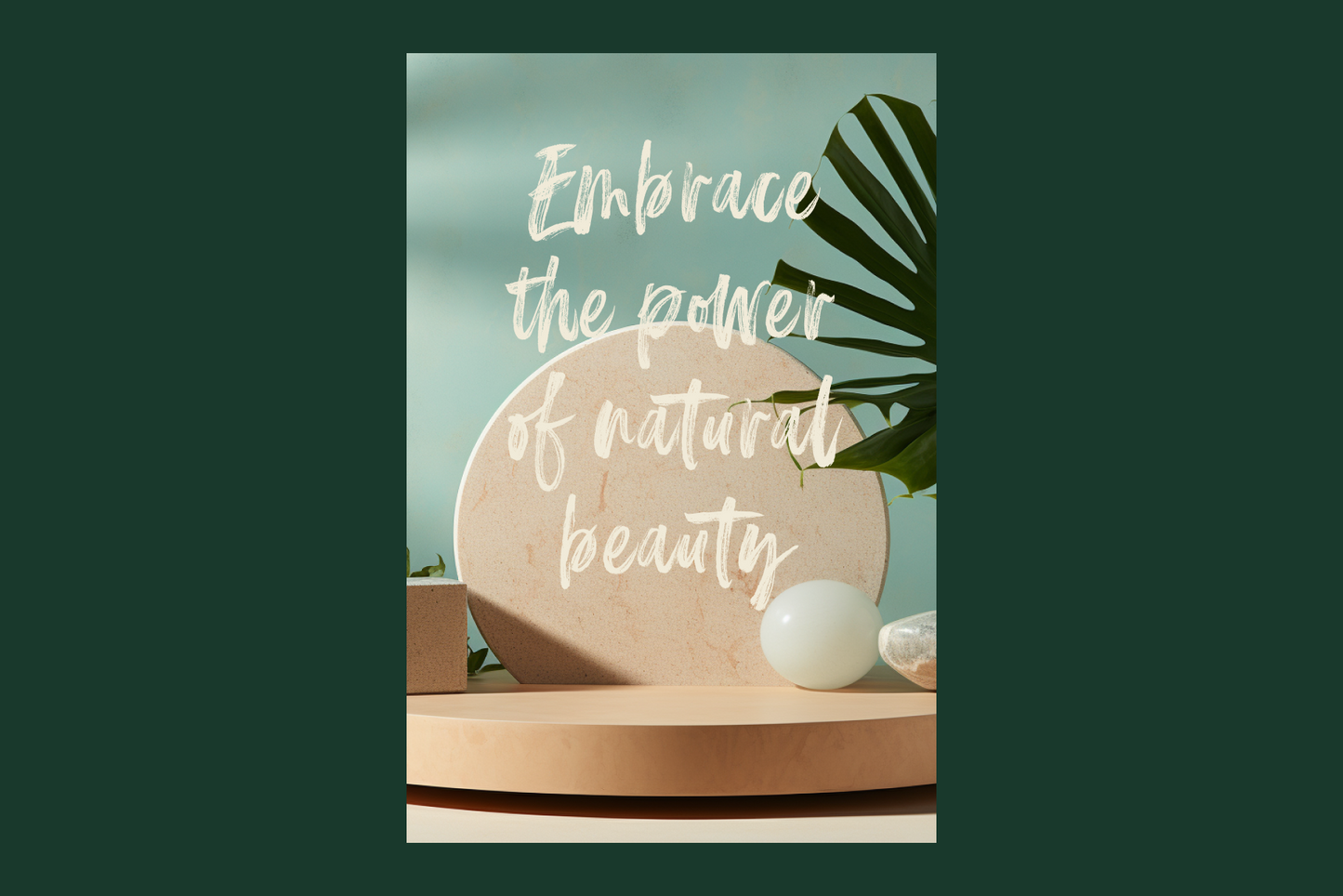 Natural Elegance - Podium Backgrounds - Typedreams