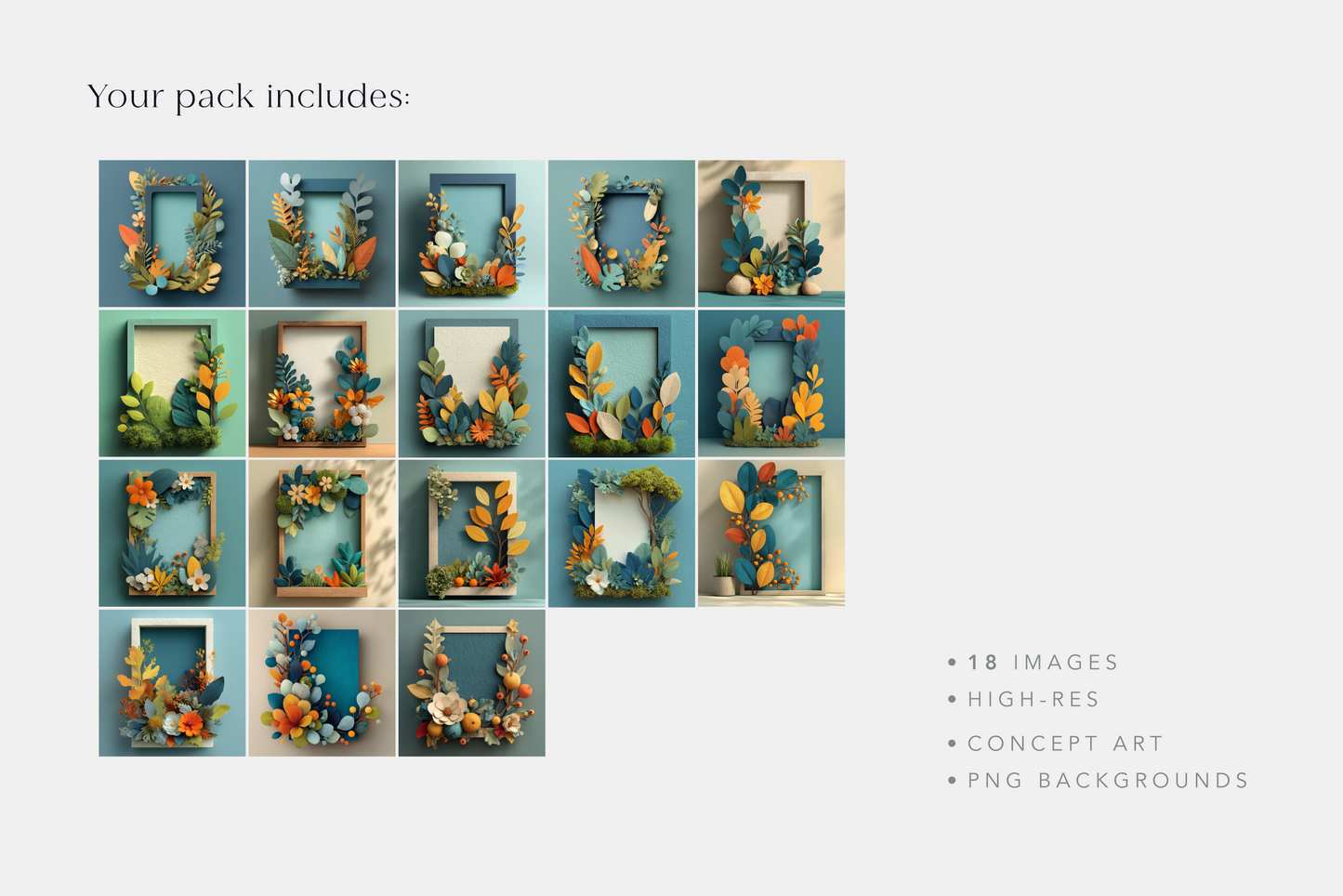 Nature Frames - Stock Images