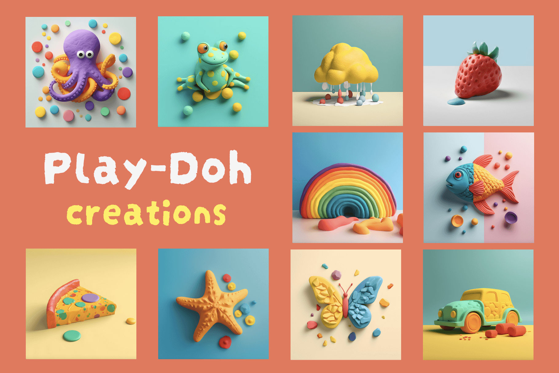 Play-Doh Creations - Typedreams