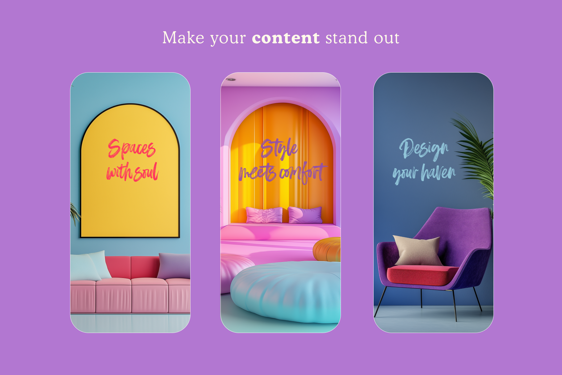 Pop Art Living Rooms - Typedreams