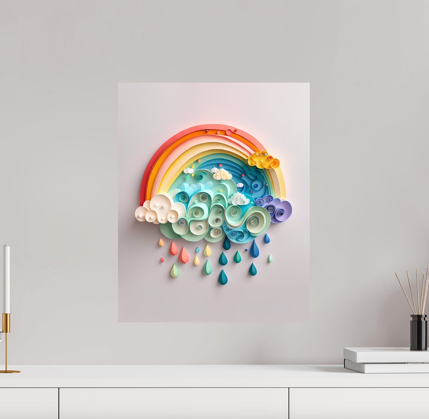 Rainbow Art print