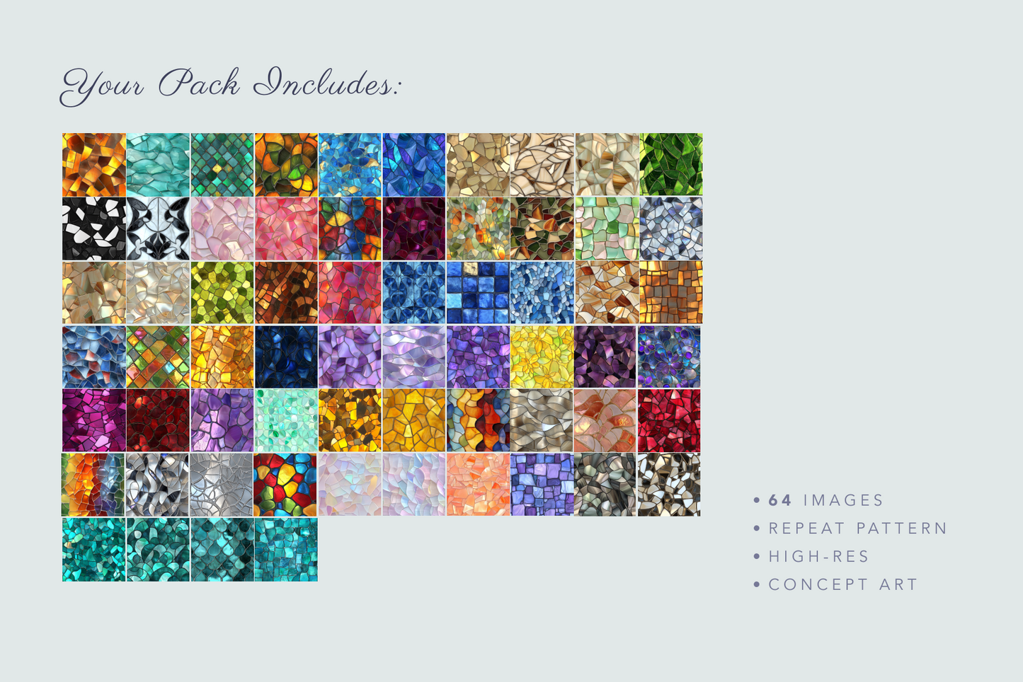 Stained Glass - Tiles