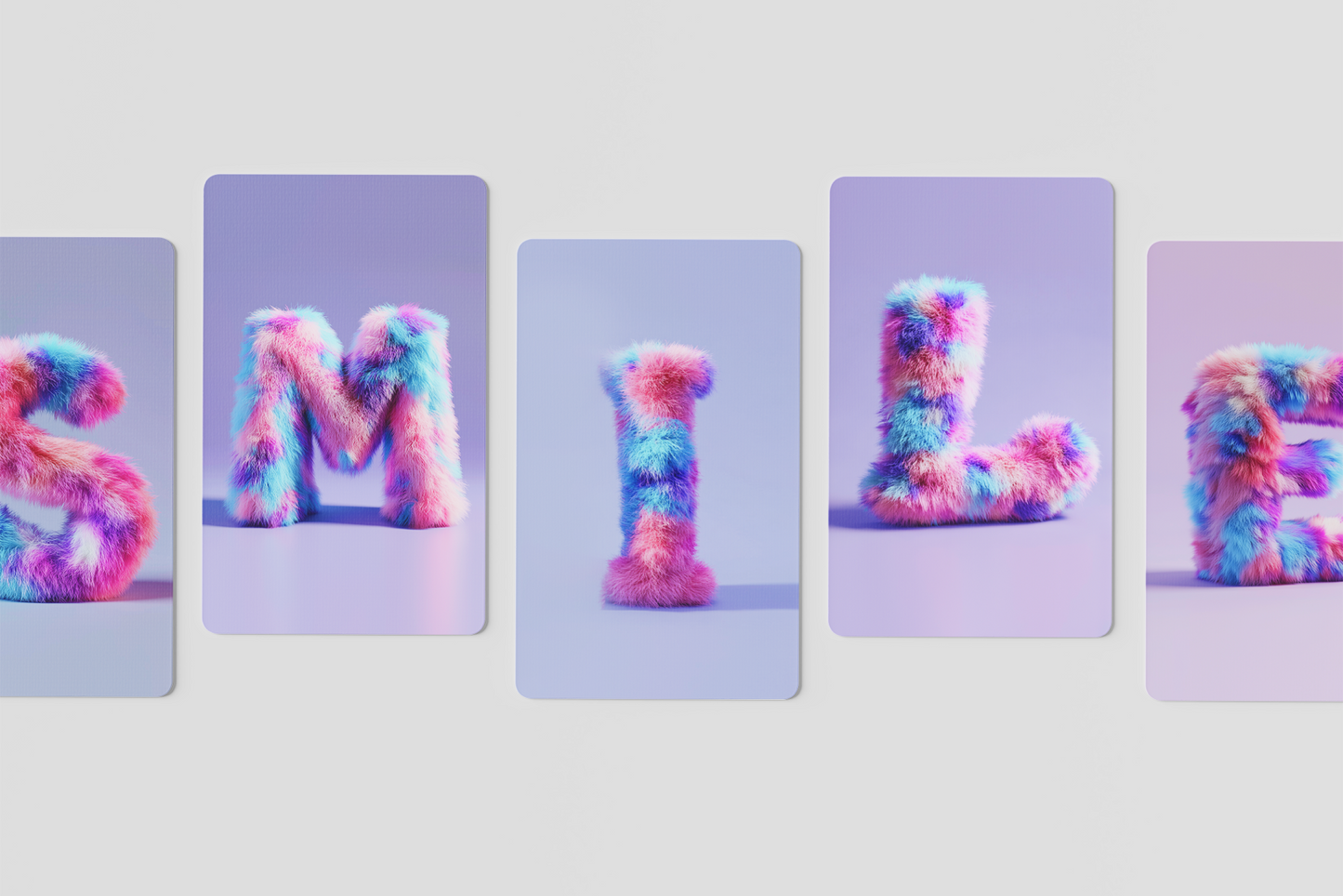 The Fluffy Alphabet - Stock Images