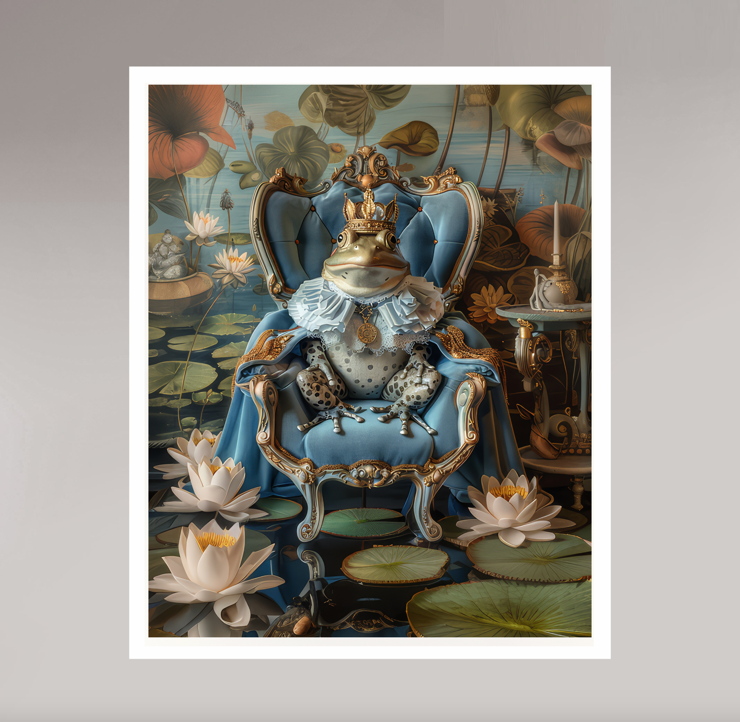 The frog prince art print