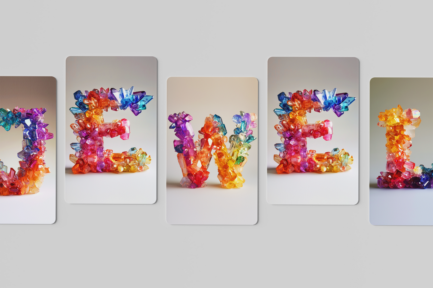 Gemstone alphabet