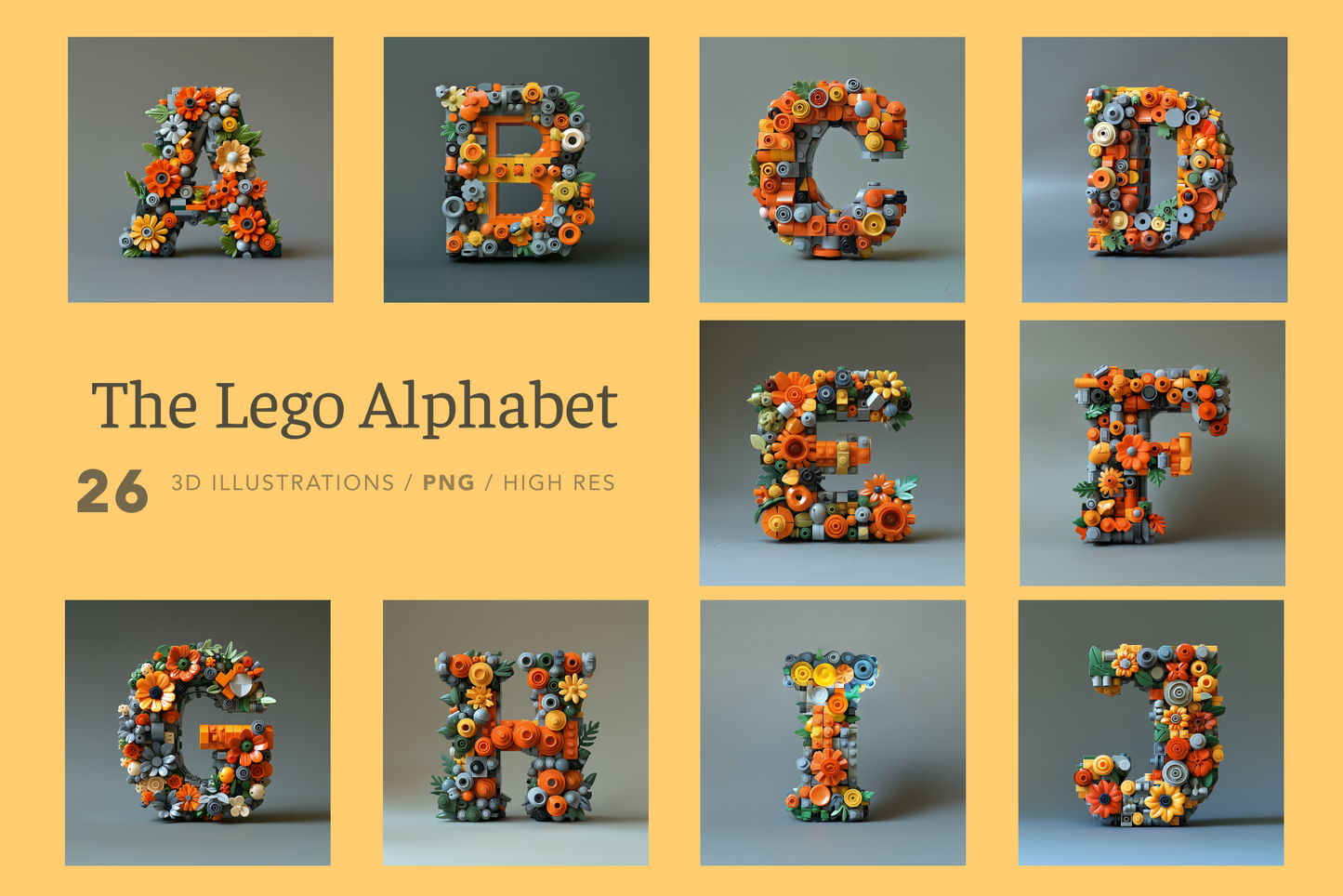 Lego letters