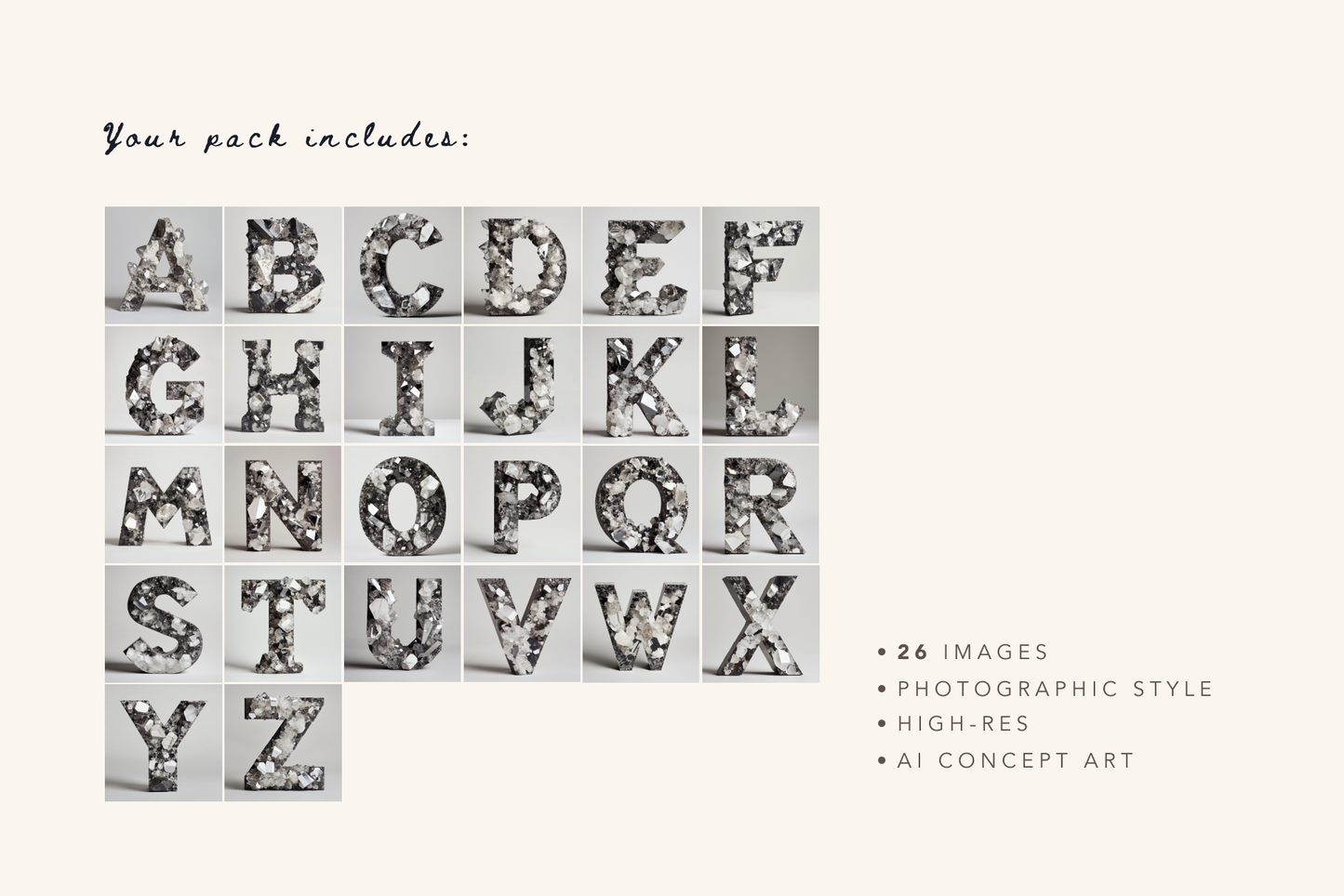 rocky alphabet