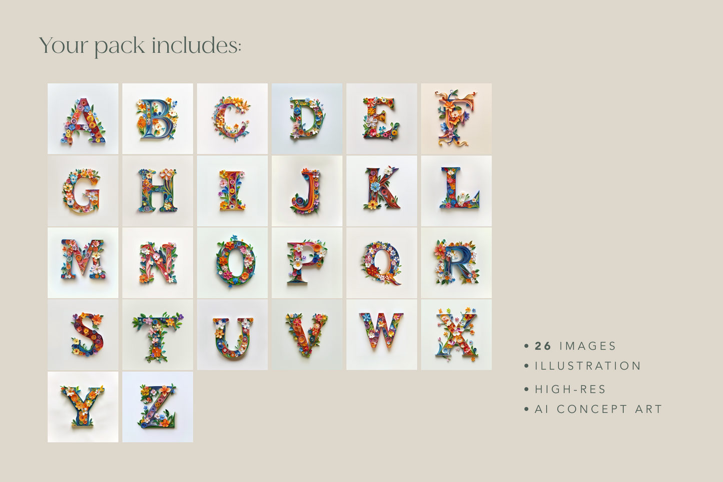 Spring Alphabet