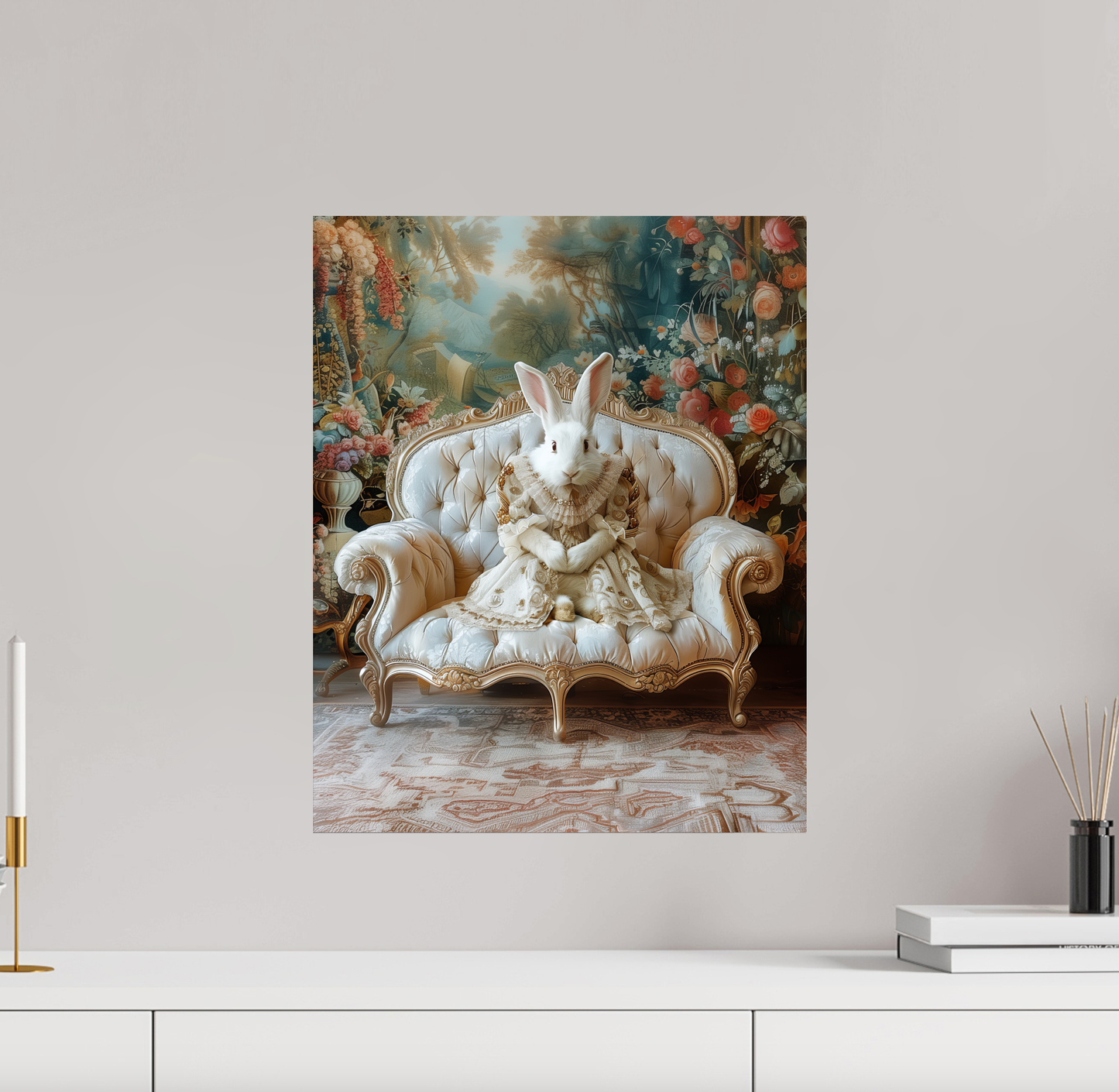 The White Rabbit Art Print