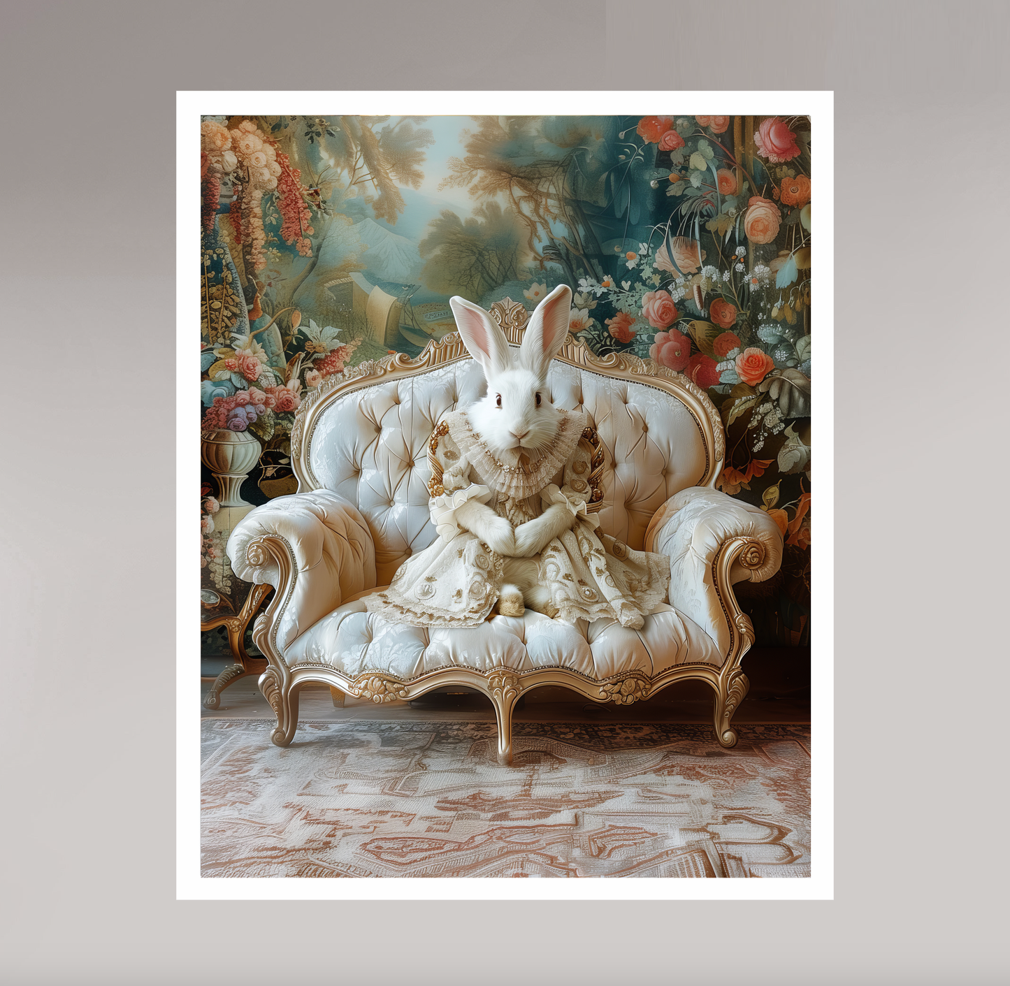 The White Rabbit Art Print