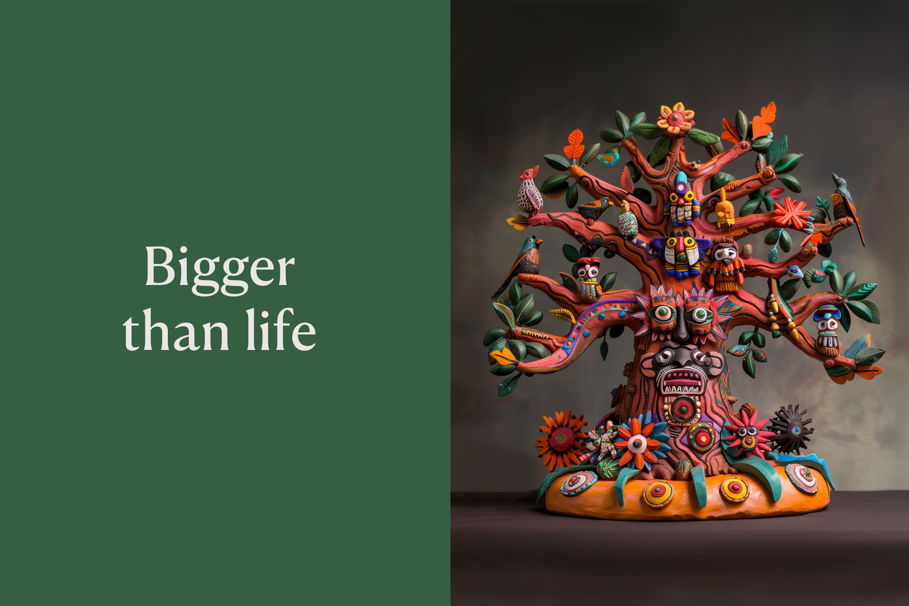 Trees of Life - Indigenous Clay Art - Typedreams