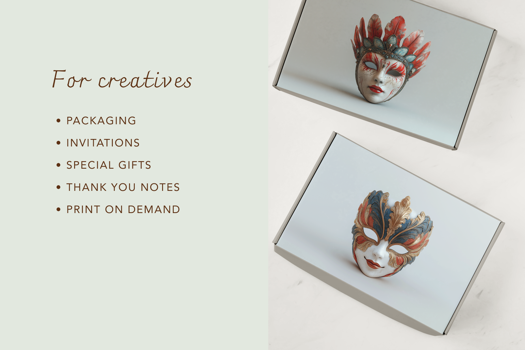Venetian Masks - Typedreams
