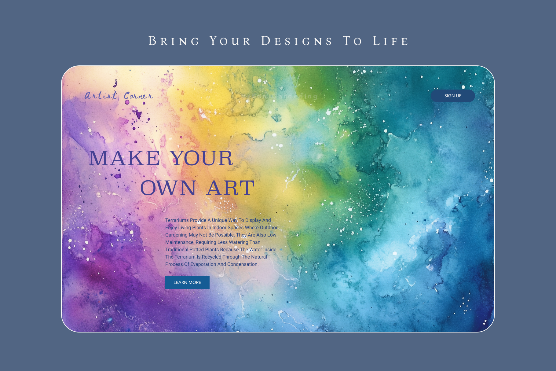 Watercolour Backgrounds