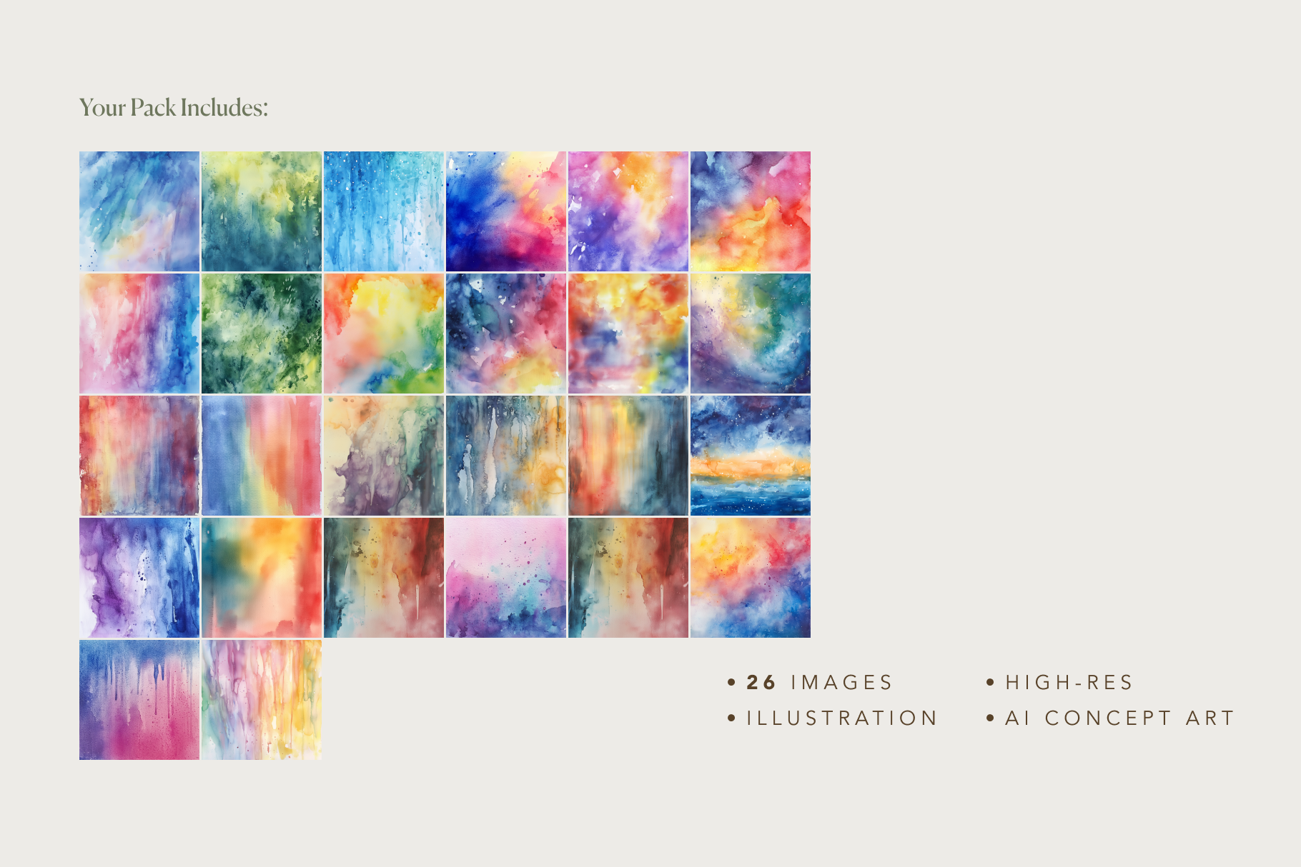 Watercolour Backgrounds