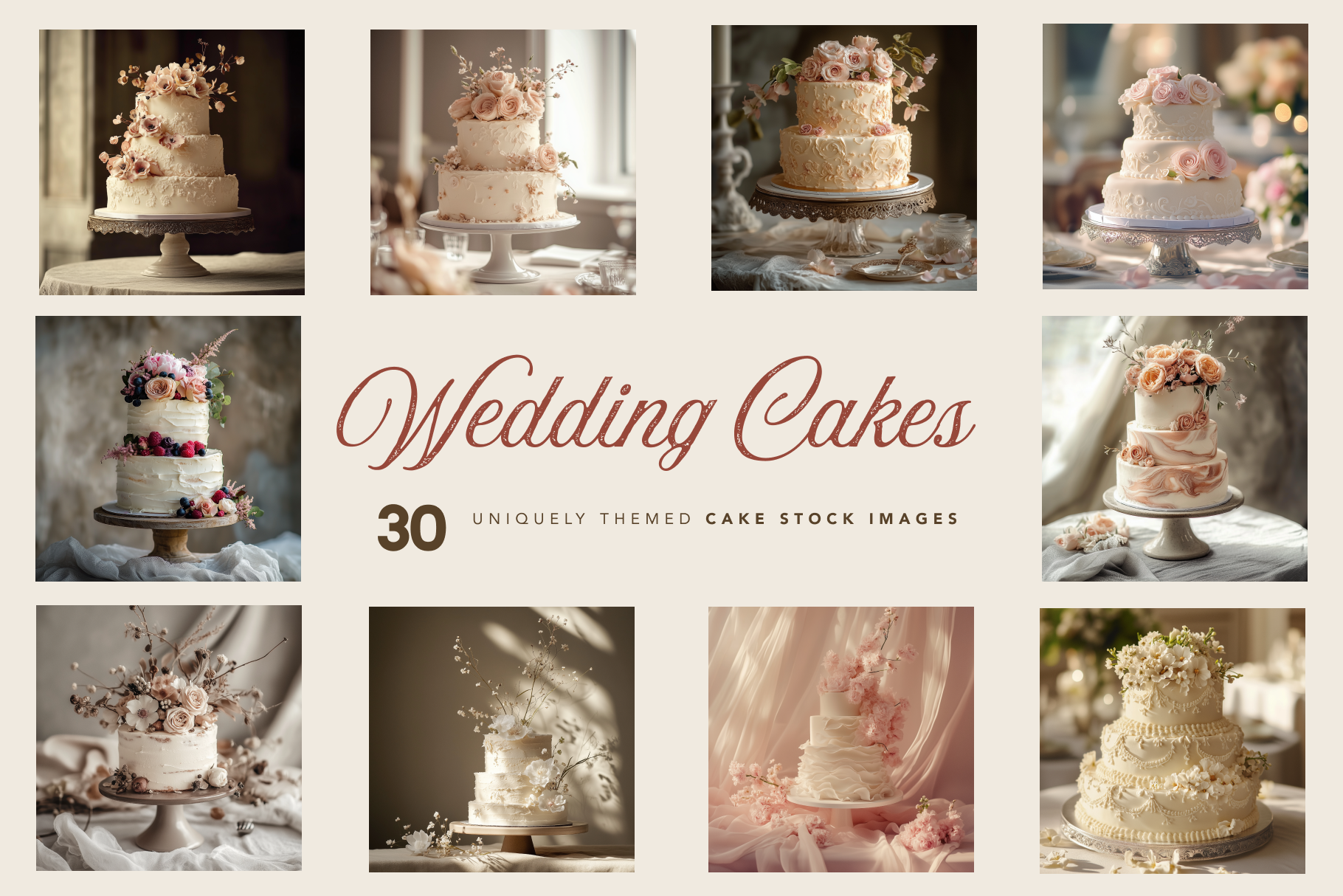 Wedding Cakes - Typedreams