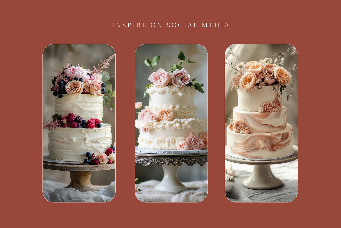 Wedding Cakes - Typedreams