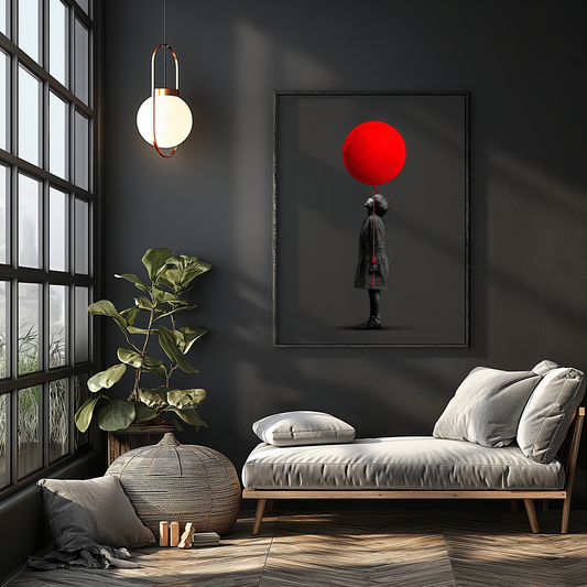 A Red Thought – Fine Art Print by Cristina Ardelean