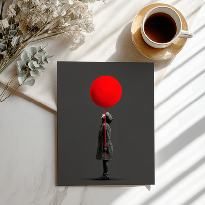 A Red Thought – Fine Art Print by Cristina Ardelean