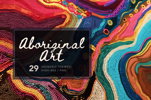 Aboriginal Art - Backgrounds - Typedreams  