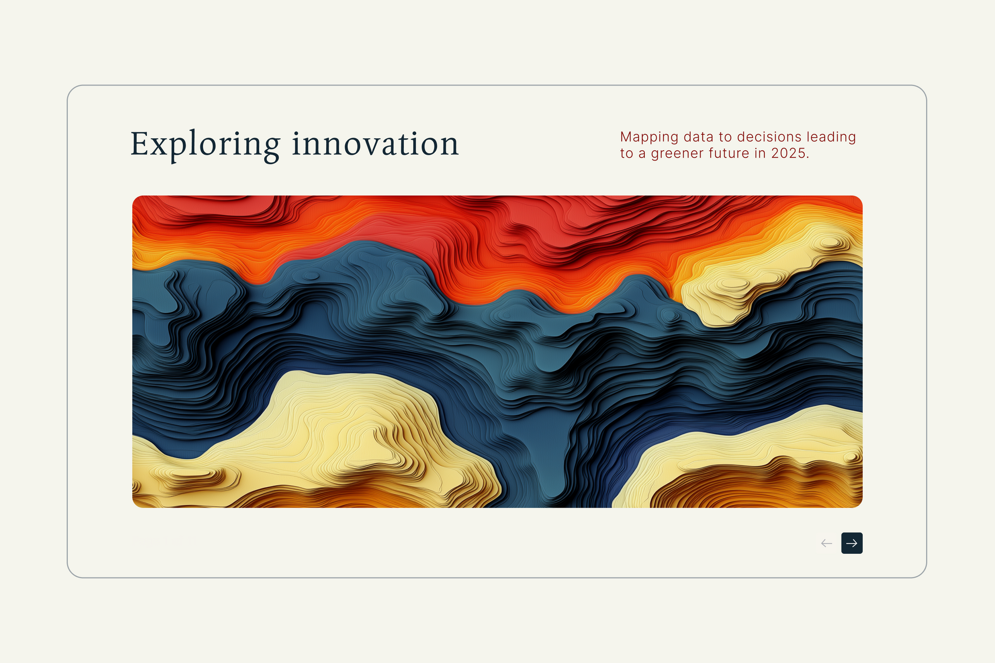 Abstract Topography
