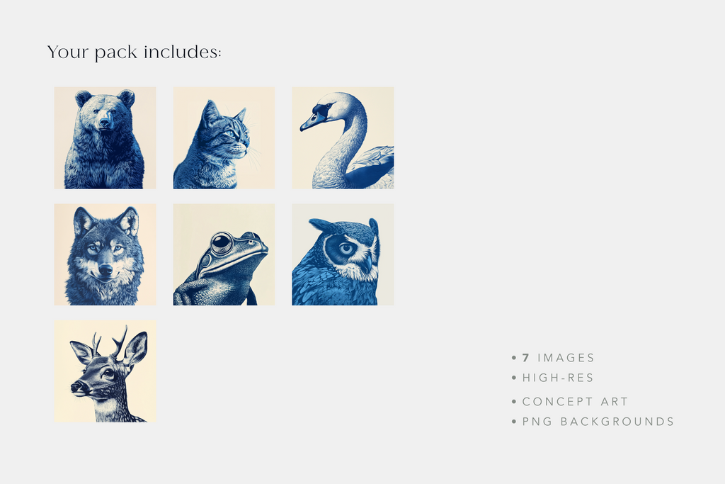 animal risographs