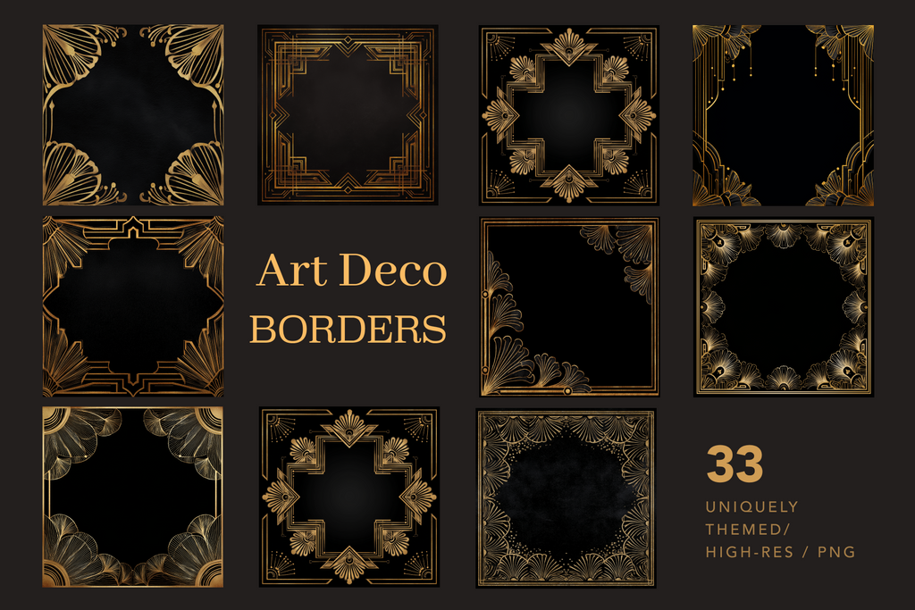 Art Deco Borders