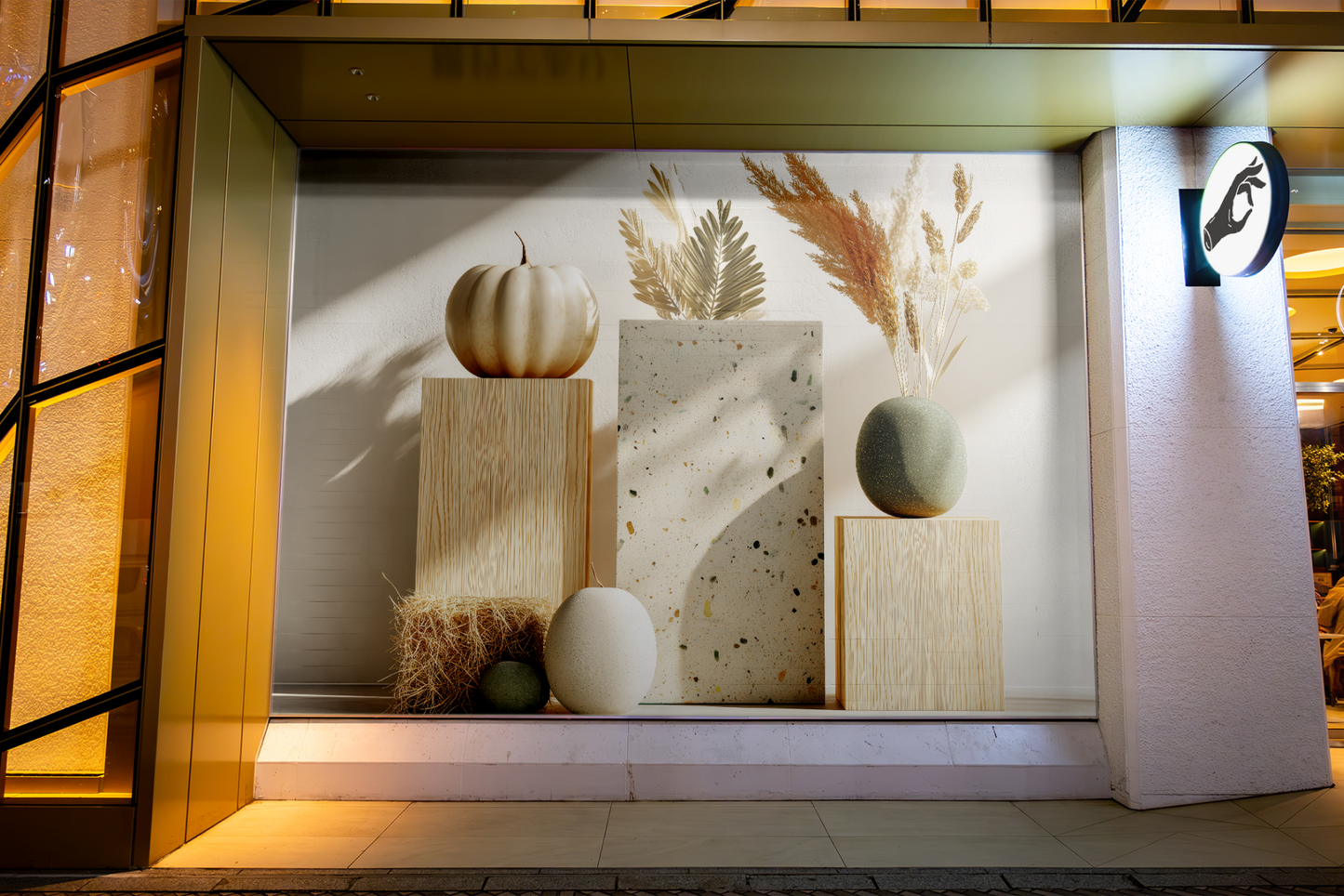 Autumnal Podiums - Stock Images