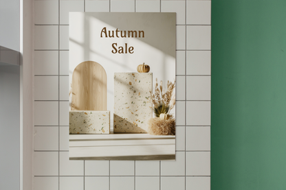 Autumnal Podiums - Stock Images