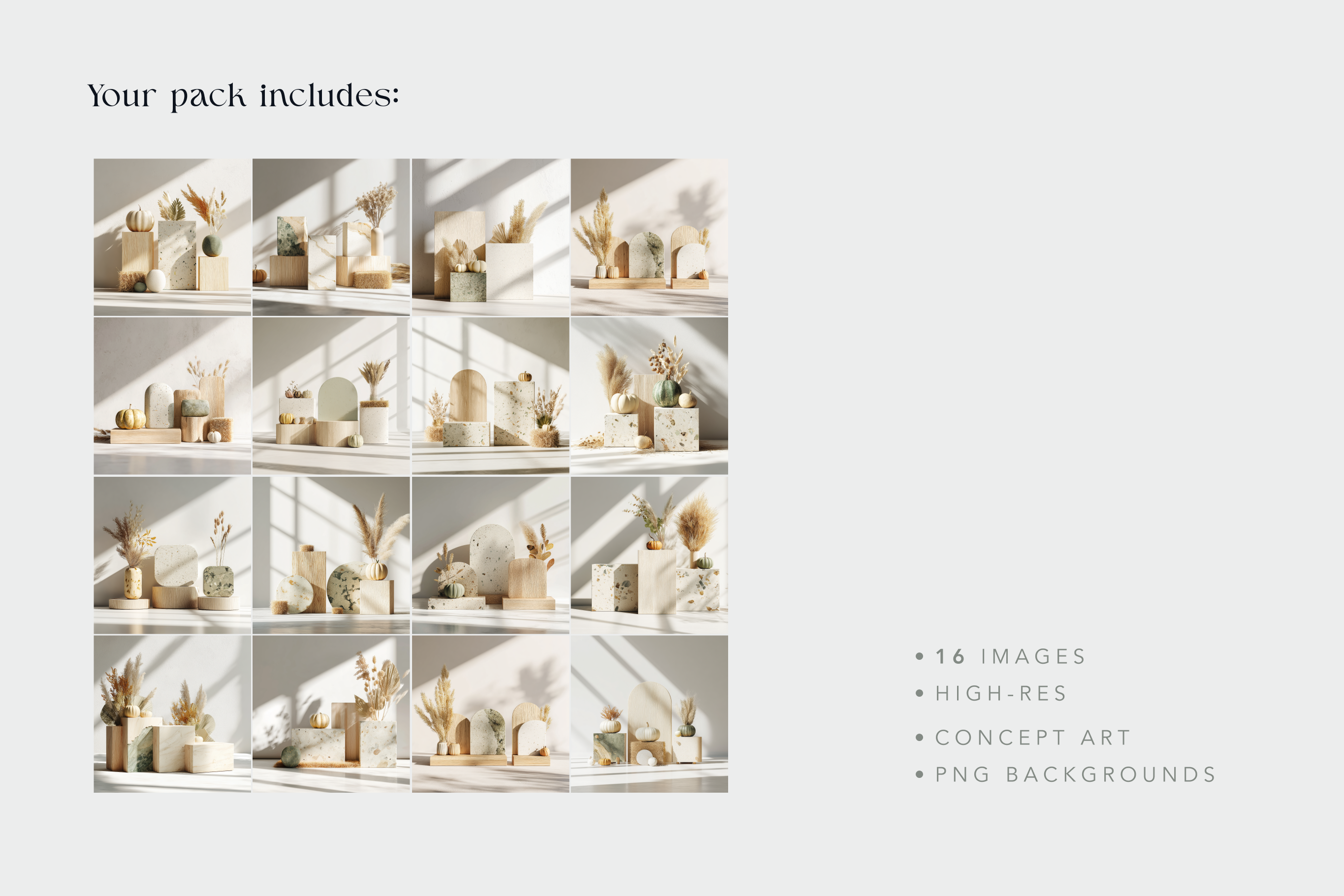 Autumnal Podiums