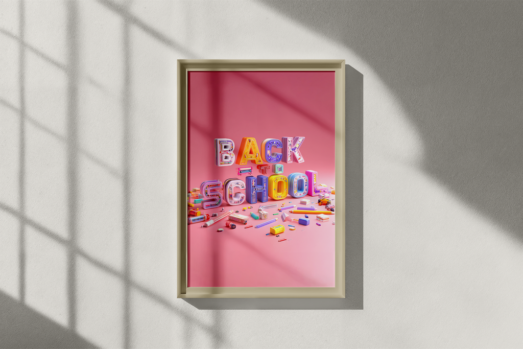 Back to School Lettering