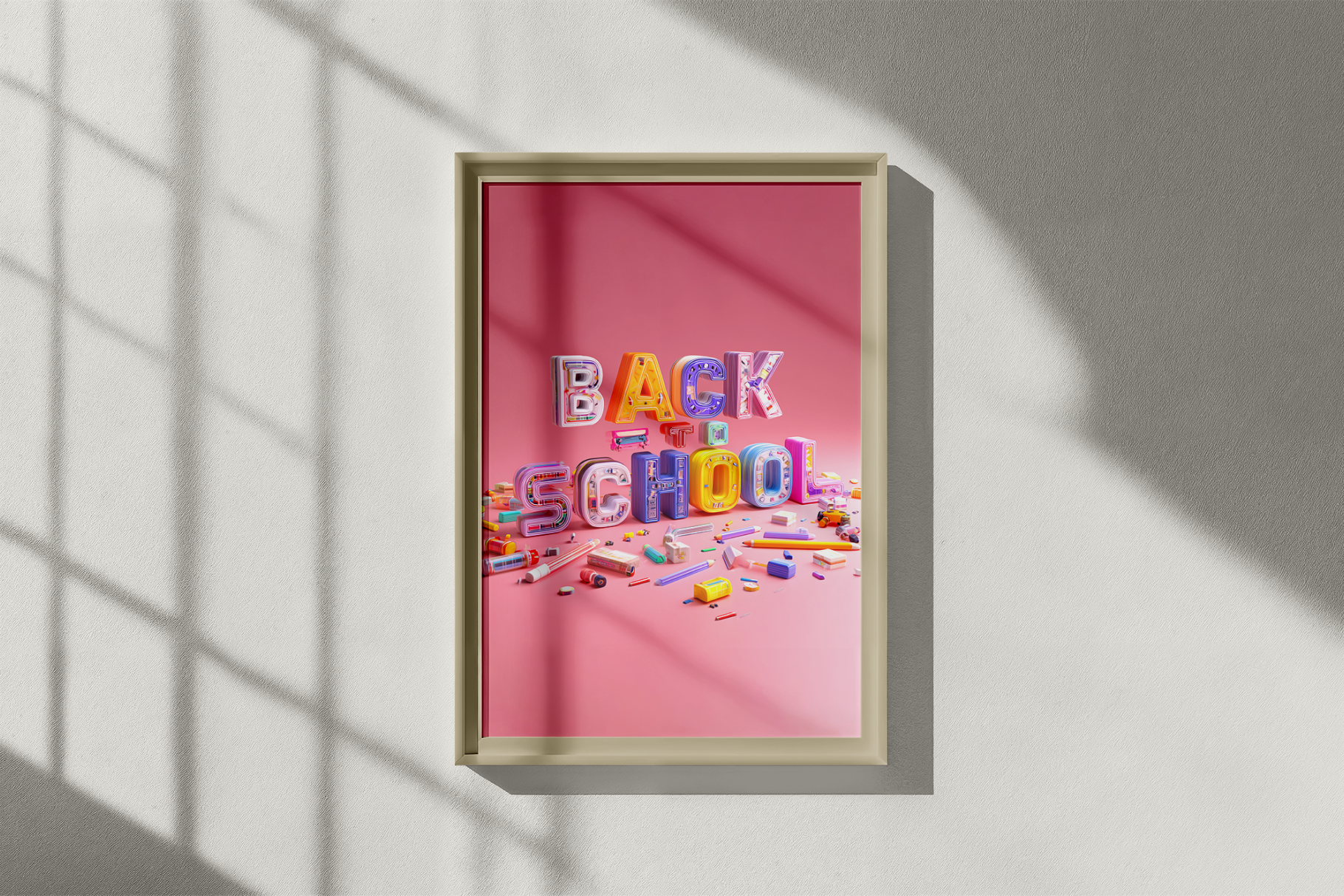 Back to School Lettering
