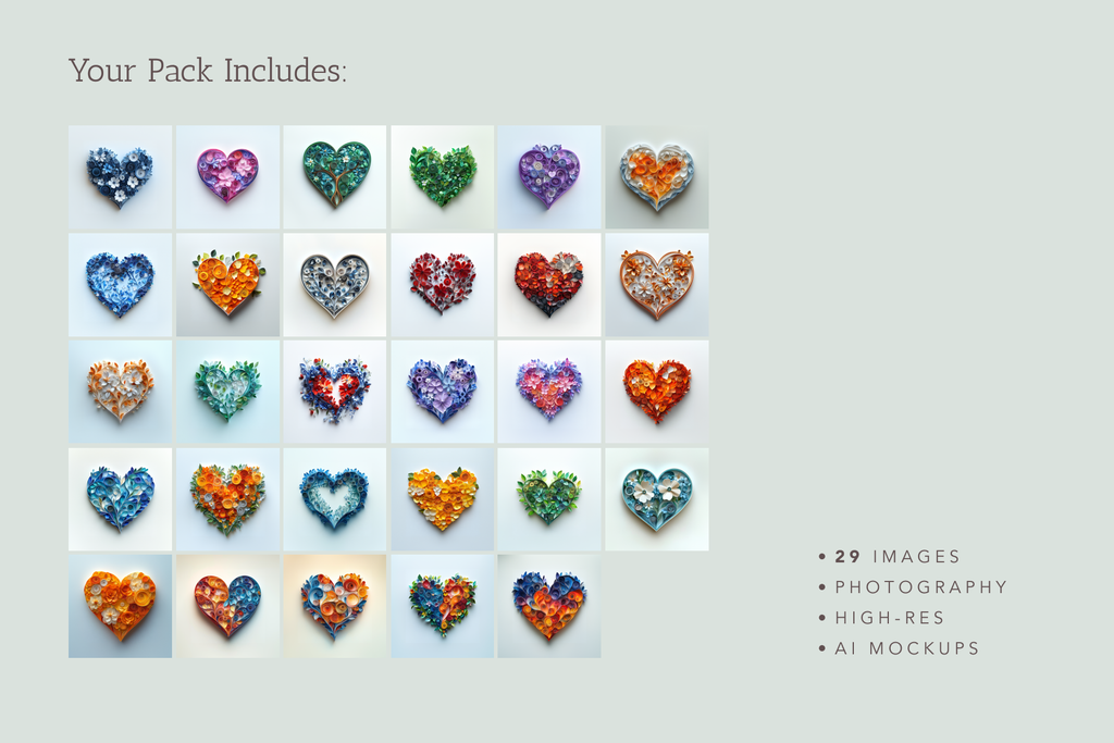 Be My Valentine - Hearts - Typedreams  